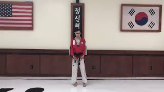 Spirit Taekwondo Friendship Tournament Basic Motions Poomsae | White, Yellow and Orange Belts