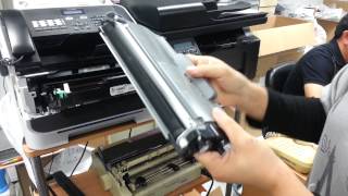 วิธีใส่ตลับหมึก TN-2280 (How to install TN-2280 toner cartridge)