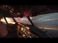 boeing 737 800 amazing take off hd cockpit view