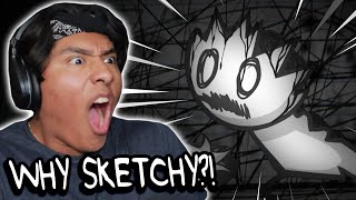 SKETCHY RIPPED HIMSELF APART... AND I'M NEXT!!! Friday Night Funkin' vs Sketchy (Remastered)