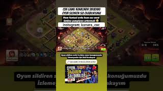 Sıradaki oyun sildiren kim olacak ? #clashofclans #gameplay #coc #cbagame #shorts #music