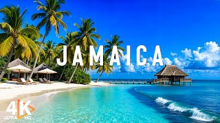 Jamaica 4K - Relaxing Views of Turquoise Waters, White Sands, and Palm Trees