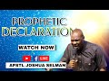 OCTOBER PROPHETIC DECLARATION WITH APOSTLE JOSHUA SELMAN LIVE..THIS WILL CHANGE YOUR LIFE