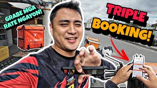 LALAMOVE -TRIPLE BOOKING|GRABE BOOKING SA LALAMOVE|MALAKI ANG KITA|SHEEPVLOGS