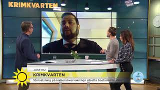 Krimkvarten storsatsning på kameraövervakning i utsatta områden - Nyhetsmorgon (TV4)