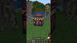 earthquake tnt in minecraft