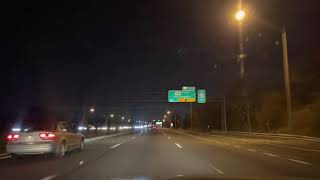 Driving on New York 4K- Long Island I-495 from exit 53 to 44 and South on 135 -Toyota Supra - BMW M4