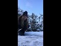 snow yoga ❄️ arm balance side crow parsva bakasana