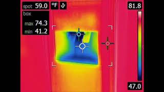 Flir Thermal Imager Fridge Testing