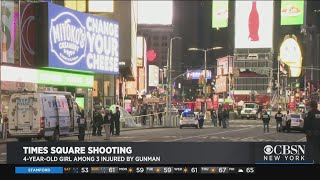4-Year-Old Girl Among 3 Injured In Times Square Shooting