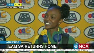 Athletics | Team SA returns home