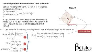 Oefenexamen 2 - een bewegend vierkant