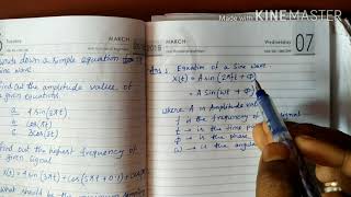 Sine wave equation