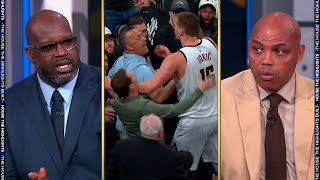 Inside the NBA on Nikola Jokic Being Fined $25k for Pushing Suns Owner Mat Ishbia