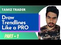 MY SIMPLE TRENDLINE DRAWING METHOD | Tamiz trader