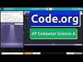 Code.org Lesson 3.2C Overloading Methods | Tutorial with Answers | Unit 7 CSA