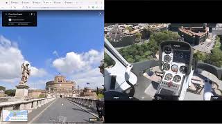 🇻🇦🇮🇹 Vatican city and Rome with Google maps street view