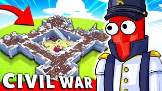 This CIVIL WAR FORT is ABSOLUTELY INSANE! New TABS Map Creator UPDATE