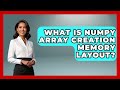 What Is NumPy Array Creation Memory Layout? - Python Code School