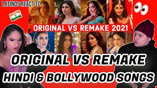 Latinos react to Bollywood Hindi Songs 2021| Original vs Remake|