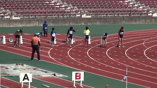 2016  春季記録会  女子C 100ｍ  17組