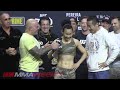 UFC 300 Ceremonial Weigh-Ins Zhang Weili vs Yan Xiaonan