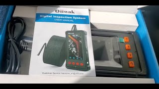 REVIEW- Oiiwak 50FT Sewer Camera, 1080P Borescope ENDOSCOPE Inspection Camera 4.3\