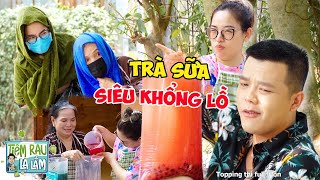 Cực Sốc Với Ly Trà Sữa Siêu KHỔNG LỒ, Phát Hiện Chủ Tiệm Bán Vì ĐAM MÊ | Tloo Tiệm Rau Lạ Lắm #trll