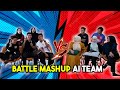 BATTLE MASHUP AI TEAM !!! SYAHMIE TERPEGUN DENGAR SUARA FARIDAH ???