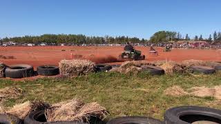 Oct 4/20 FXT PEILTRC. Heat Race #1. Lawnmower Racing