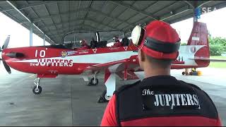 Jupiter Aerobatic Team Aircraft Ready to Enliven Langkawi International Aerospace