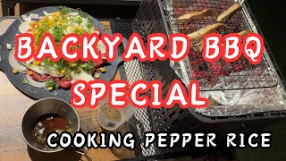 Backyard BBQ Special: Cooking PepperRice