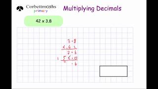 Multiplying Decimals - Primary