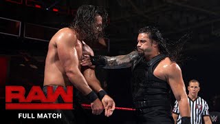 FULL MATCH - Roman Reigns vs. Seth Rollins: Raw, May 29, 2017