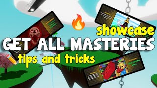 HOW TO GET ALL 7 MASTERIES IN SLAP BATTLES