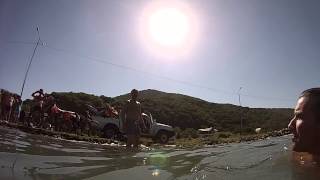 ENDURO GEORGIA SWIMMING IN ANANURI LAKE