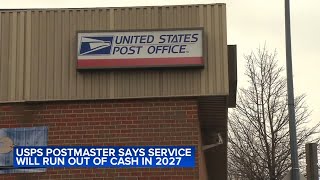 US Postal Service expects to run out of cash in 2027 without help from Congress, postmaster says
