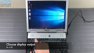 Panasonic Toughbook CF-74: How to use hotkeys