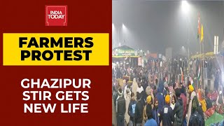 Farmers Protest: Internet Suspended At Ghazipur border,Adjoining Areas As More Protesters Join