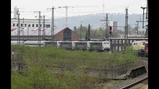 111 Railadventure 4x mit DE 18 mit der Überführung 2 neuer 193 Vectrons