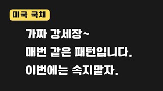 [미국국채] 지금의 강세장 예전에 경험했던 모습입니다.