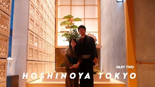 Staying at Hoshinoya Tokyo for our first wedding anniversary  | Filipino Japanese couple