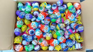 Surprise Eggs Unboxing | Lot's Of Surprise Eggs and Kinder Joy Fun Video | ASMR
