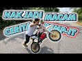 AJOY CUBA WHEELIE MOTO KECIK SAMPAI JATUH!!!