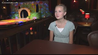 Jacksonville teen performs at Alhambra Theater a year after spine surgery