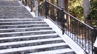 秋葉山本宮 秋葉神社 上社 　参道　正月　参拝