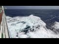 cruise deck 5 outside deck sun sea waves sky horizon sea noise wanderlust ship voyage