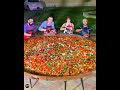 दुनिया का सबसे बड़ा पिज्जा world biggest pizza @cznburak shorts youtubeshorts