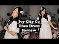 Ivy City Co Dress Review