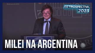 Javier Milei derrota Sergio Massa e é eleito presidente da Argentina | Retrospectiva 2023